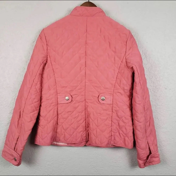 FALL SALE! EUC Peach Ann Taylor LOFT Quilted Jacket - Picture 2 of 4